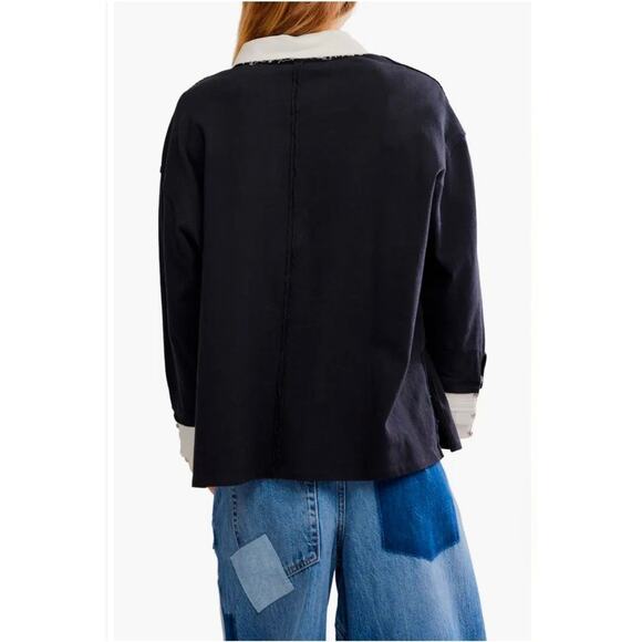 Free People Gianna Layered Look Sweater Free People Size Small Current MSRP $148 - Picture 2 of 2
